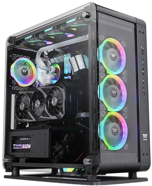 

Корпус Thermaltake Core P6 Tempered Glass CA-1V2-00M1WN-00