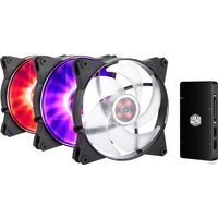 Комплект вентиляторов для корпуса Cooler Master MasterFan Pro 140 Air Pressure RGB (с контроллером) в Пинске