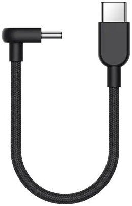 Кабель Xiaomi 3A USB Type-C - USB Type-C BHR08W0GL (0.1 м, черный)