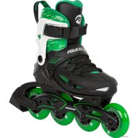 Роликовые коньки Powerslide Phuzion Universe 4W Green 940690 (р. 37-40)