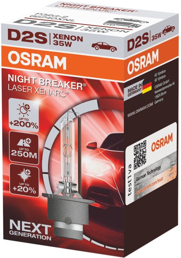 

Ксеноновая лампа Osram D2S 66240XNL-FS 1шт