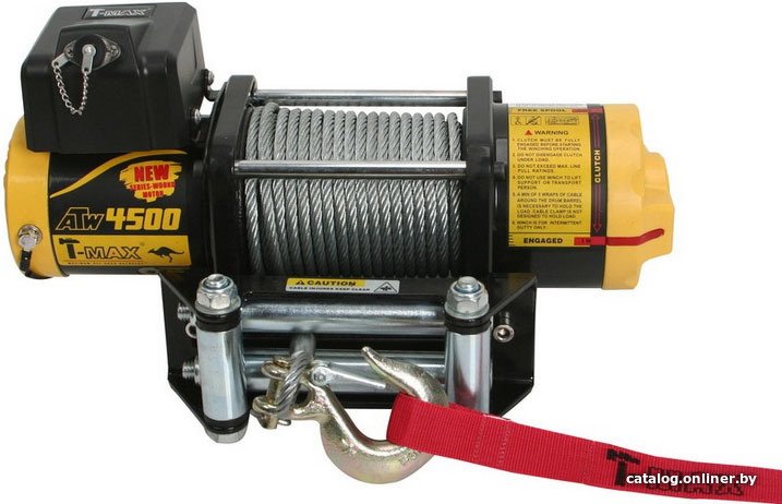 Лебедка автомобильная T-max ATW Pro 4500
