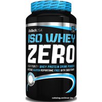 Протеин сывороточный (изолят) BioTech USA Iso Whey Zero (малина, 908 г)