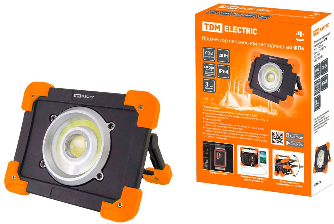 

Фонарь TDM Electric ФП6 SQ0350-0056