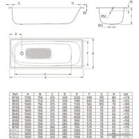 Ванна BLB Europa 170x70