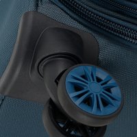 Чемодан-спиннер 4 ROADS 6310-L 77 см (темный петролеум)