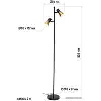 Торшер ArtStyle HT-738X2BA