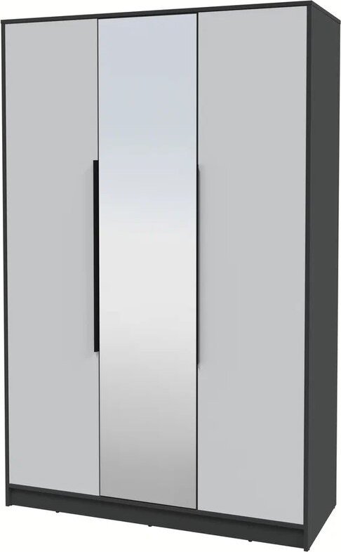 

Шкаф распашной Интерлиния Концепт КТ-Ш3з (серый/антрацит)