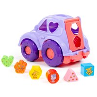 Сортер Полесье Оранжевая корова Автомобиль 91727 в Гомеле