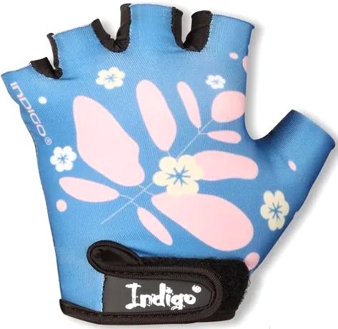 

Перчатки Indigo Fern IN322 (3XS, синий/розовый)