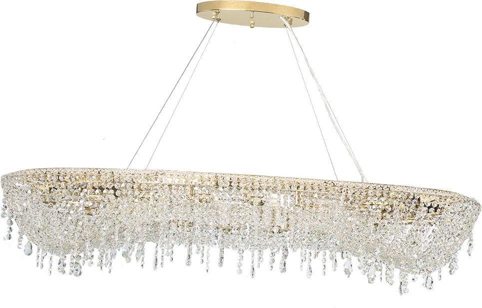 

Подвесная люстра Newport 10910+8/S gold