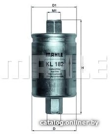 Топливный фильтр Mahle Knecht KL182