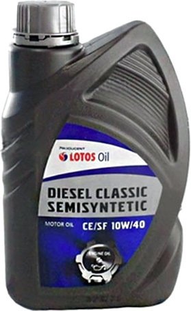 Моторное масло Lotos Diesel Classic Semisynthetic 10W-40 1л