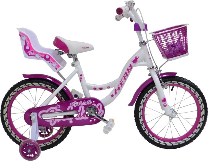 

Детский велосипед Heam Girl Doll 16 (белый)
