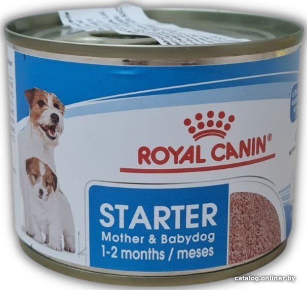 Консервированный корм для собак Royal Canin Starter Mousse 0.195 кг