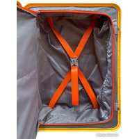 Чемодан DoubleW 005# (M, желтый)