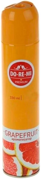 

Освежитель воздуха DoReMi Premium Грейпфрут Фреш 330 мл