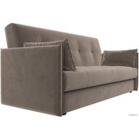 Диван Лига диванов Лига-018 117843 (велюр коричневый)