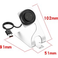 Док-станция Bingo для Amazfit Bip 3/2e SIM/T-Rex Pro/GTS/GTS2 mini/Pop Pro/GTS 2/Bip (белый)