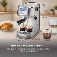 Рожковая кофеварка CASO EspressoGourmet Crema