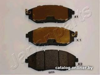 Тормозные колодки Japanparts PAW09AF