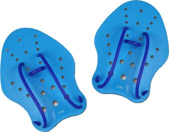 Лопатки для плавания Indigo PD-1 (M, синий)