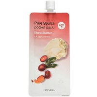 Missha Маска Pure Source Pocket Pack Shea Butter ночная 10 мл