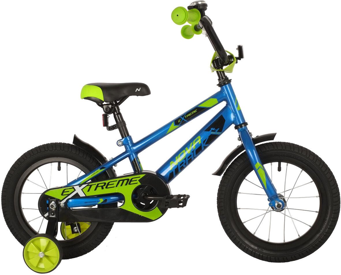 

Детский велосипед Novatrack Extreme 14 2021 143EXTREME.BL21 (синий)