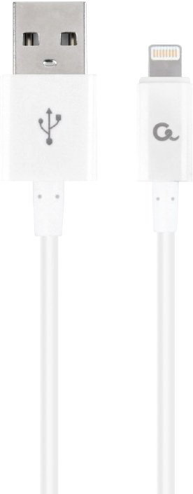 

Кабель Cablexpert CC-USB2P-AMLM-1M-W USB Type-A - Lightning (1 м, белый)