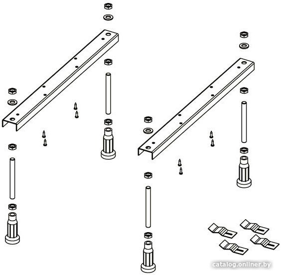 Ножки опорные Riho Universal 207093
