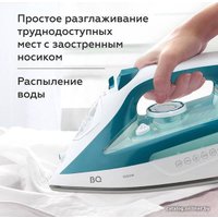 Утюг BQ SI1009 (белый/бирюзовый)