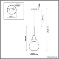 Подвесная люстра Odeon Light Bella 4862/1