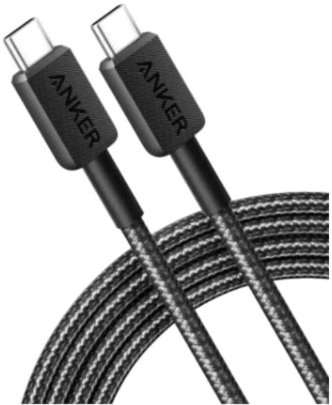 

Кабель Anker USB Type-C - USB Type-C A81D5H11 (0.9 м, черный)