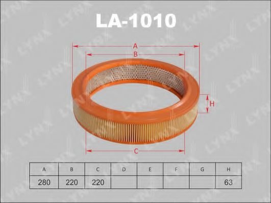 

Воздушный фильтр LynxAuto LA1010