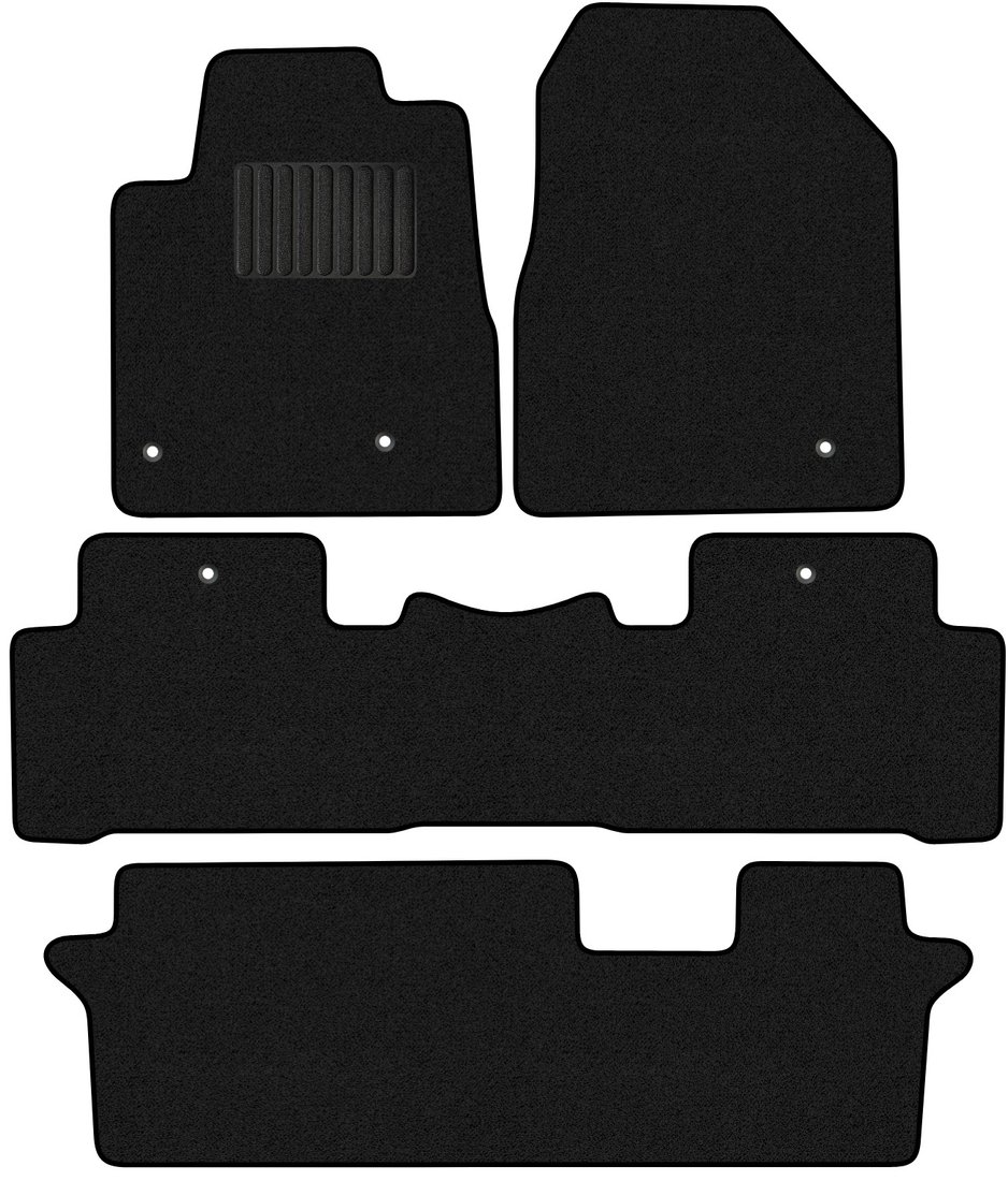 

Комплект ковриков для авто Alicosta Honda Pilot (suv / YF4) +3 ряд 2008 - 2015 (ворс)