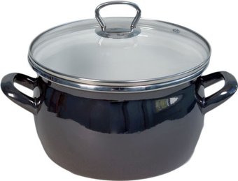 Кастрюля Omelia 1-2415111 (темно-серый хром)