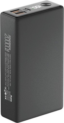 

Внешний аккумулятор Olmio QX-20 20000mAh (графит)