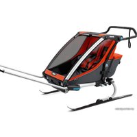 Детский велоприцеп Thule Chariot Cross 2 (Roarange/Dark Shadow)