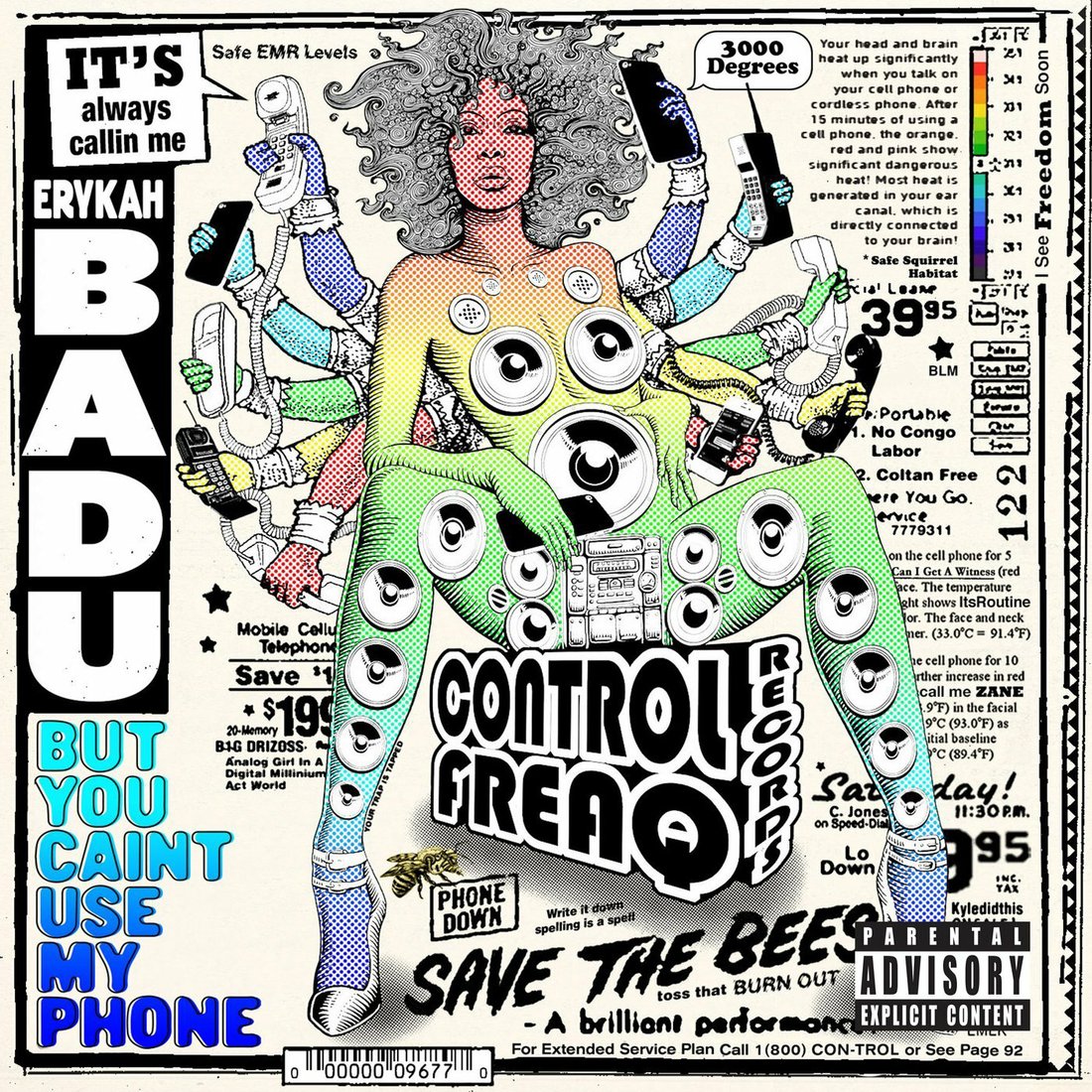 

Виниловая пластинка Erykah Badu ‎- But You Caint Use My Phone