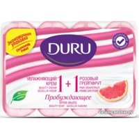  Duru Набор мыла 1+1 Увлажняющий крем и розовый грейпфрут 4x80 г