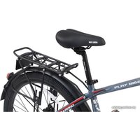 Электровелосипед White Siberia Camry Allroad (матовый синий)