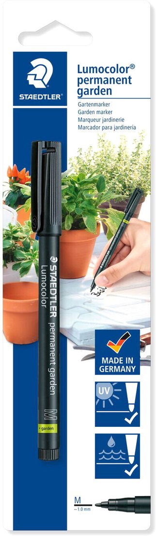 

Маркер перманентный Staedtler Люмоколор Garden 319 GM M-9 (1 мм, черный)