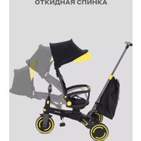 Детский велосипед MOWbaby Trixie MC055 (черный/золотой)