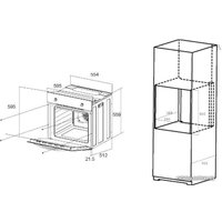 Электрический духовой шкаф MAUNFELD EOEC.586PBG