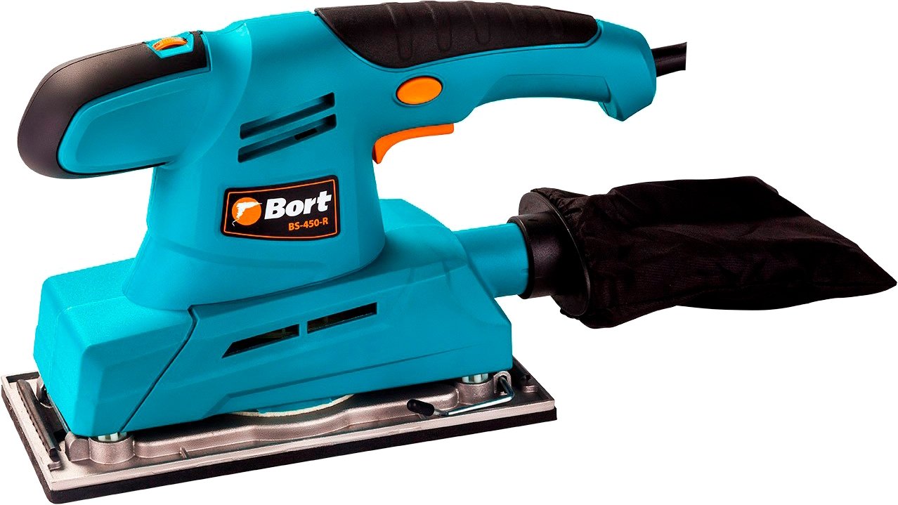 

Виброшлифмашина Bort BS-450-R