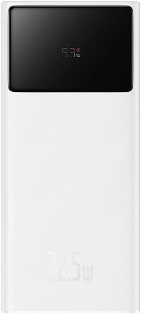 

Внешний аккумулятор Baseus EnerFill FP41 Power Bank 22.5W 30000mAh (белый)
