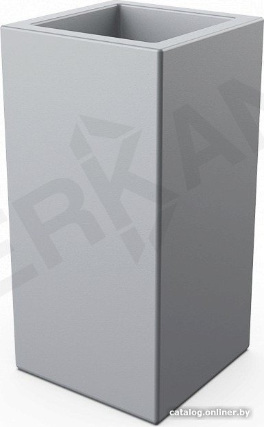 Кашпо Berkano Cubric 40*80 DB (серый)