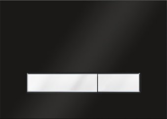 Панель смыва Lavinia Boho Relfix 38050701 (черный/белый)