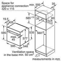 Электрический духовой шкаф Bosch HMG6764B1