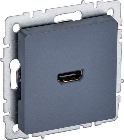 Розетка HDMI IEK Brite BR-H10-K35
